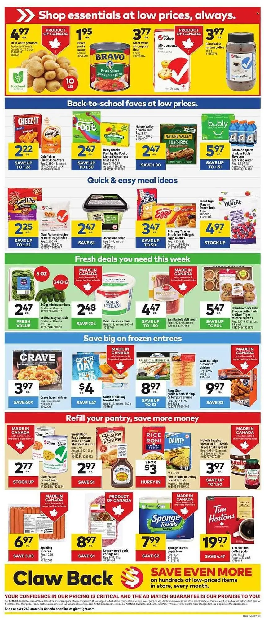 Giant Tiger flyer from August 20 to August 26 2025 - flyer page 2