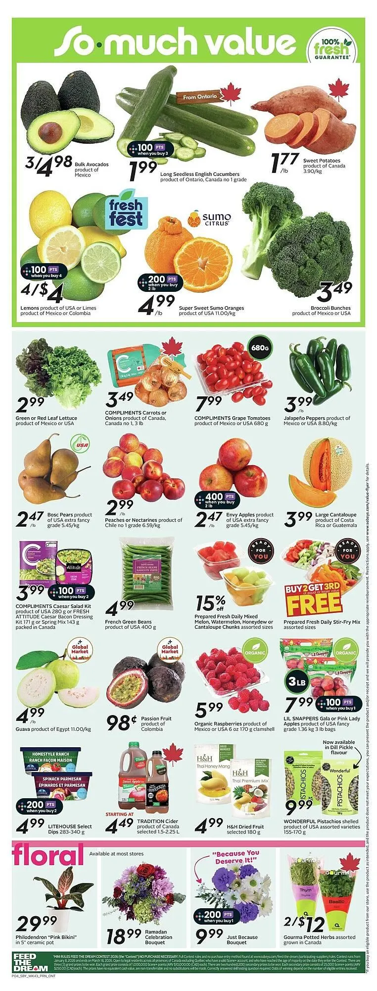 Sobeys flyer from February 20 to February 27 2026 - flyer page 8