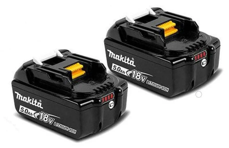 MAKITA 18V 5.0AH LI-ION LXT BATTERY 2PAK