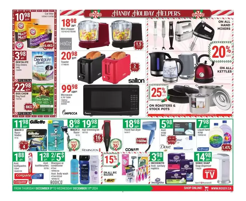 Current bargains and offers from December 5 to December 11 2024 - flyer page 9
