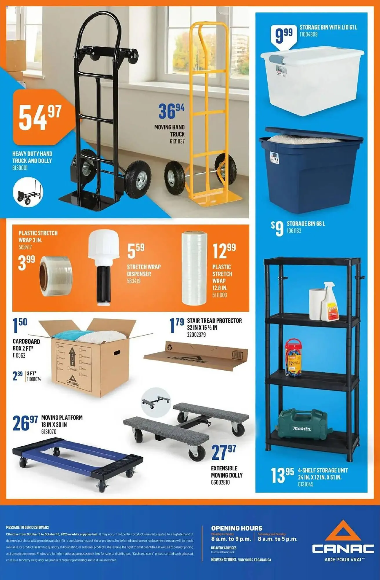 Canac flyer from October 9 to October 16 2025 - flyer page 13