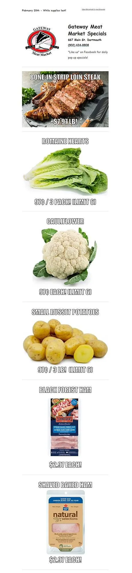 Grocery Gateway flyer - 1