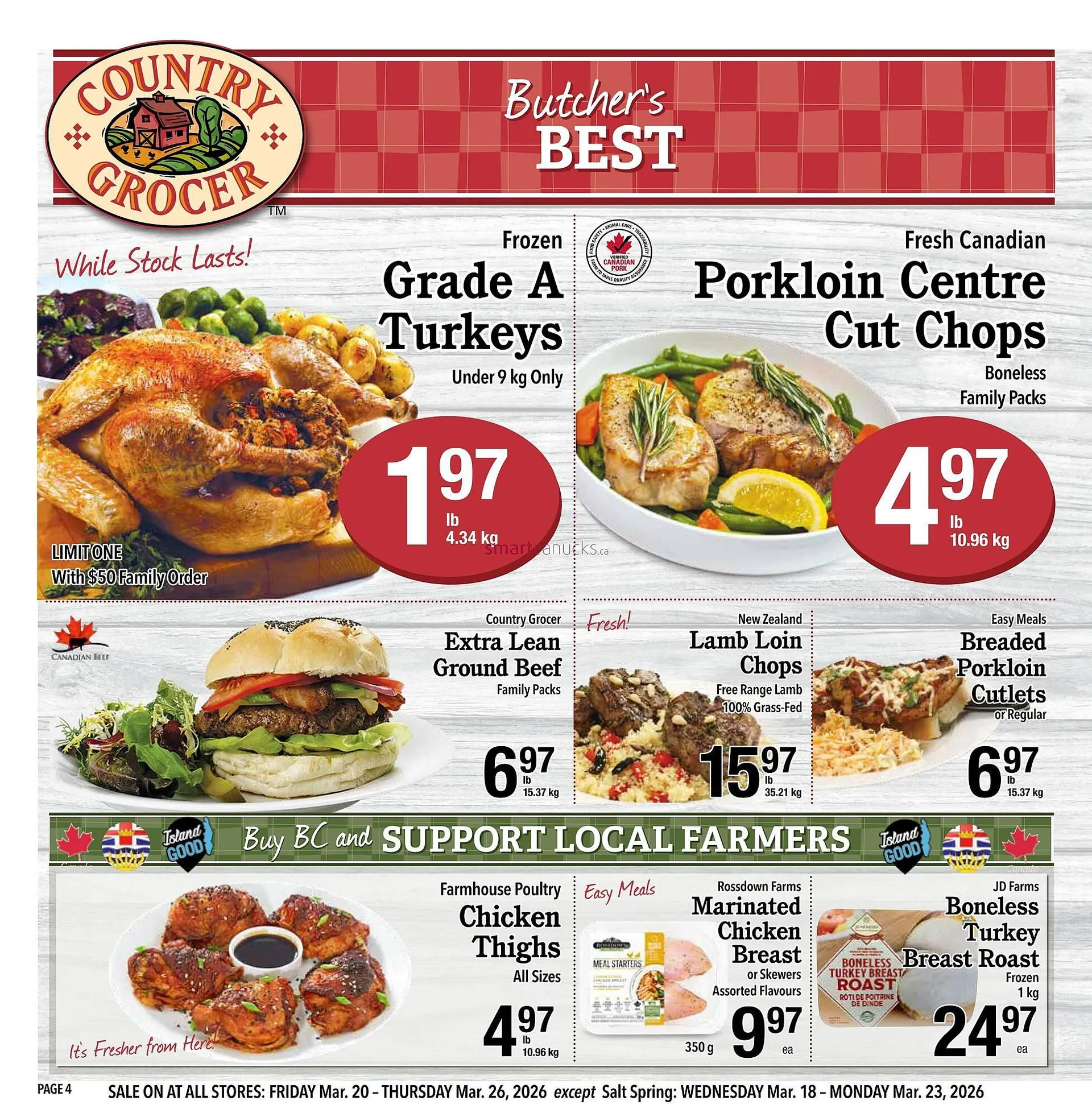 Country Grocer flyer from March 20 to March 26 2026 - flyer page 4