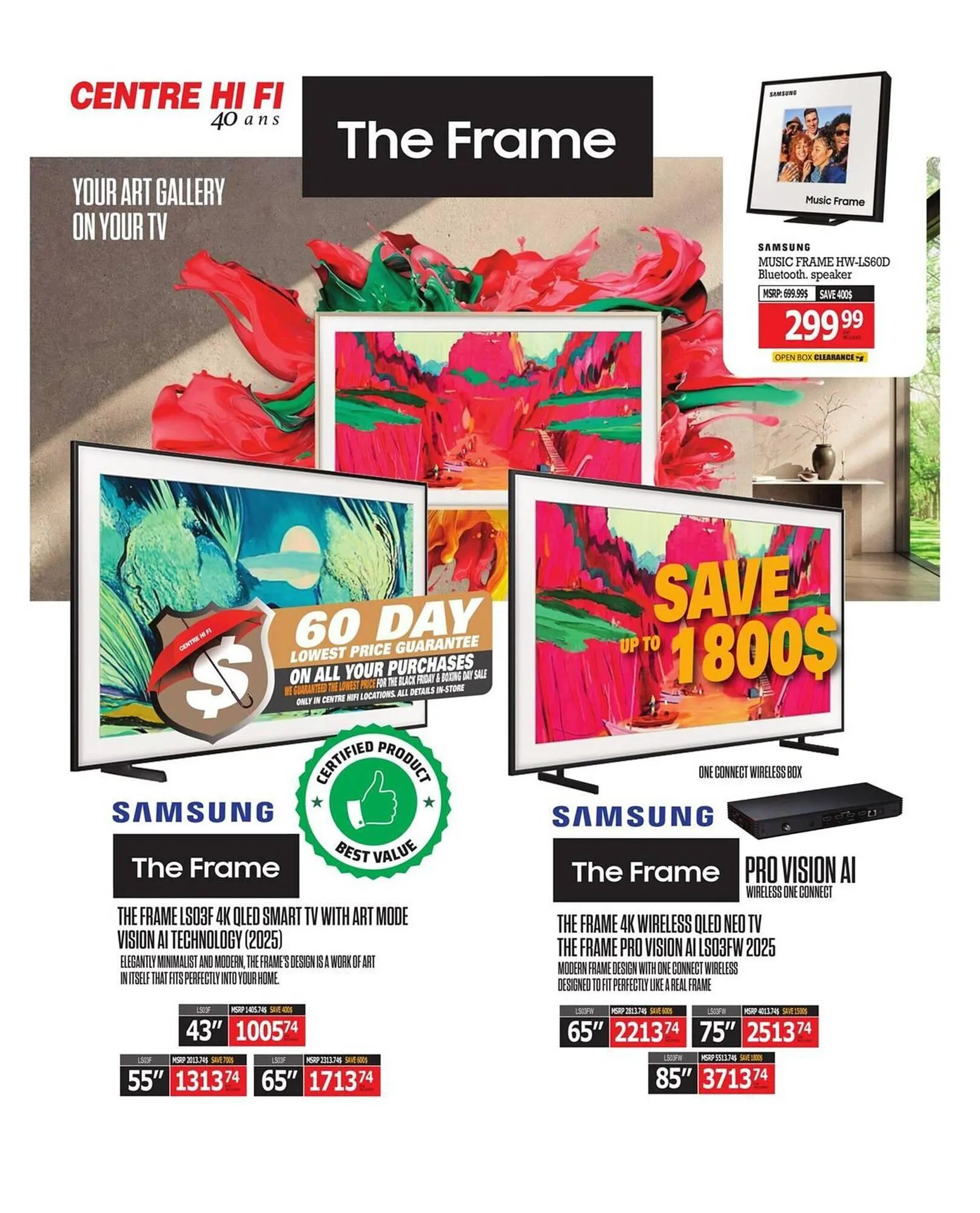 Centre Hi-Fi flyer from January 2 to January 8 2026 - flyer page 28