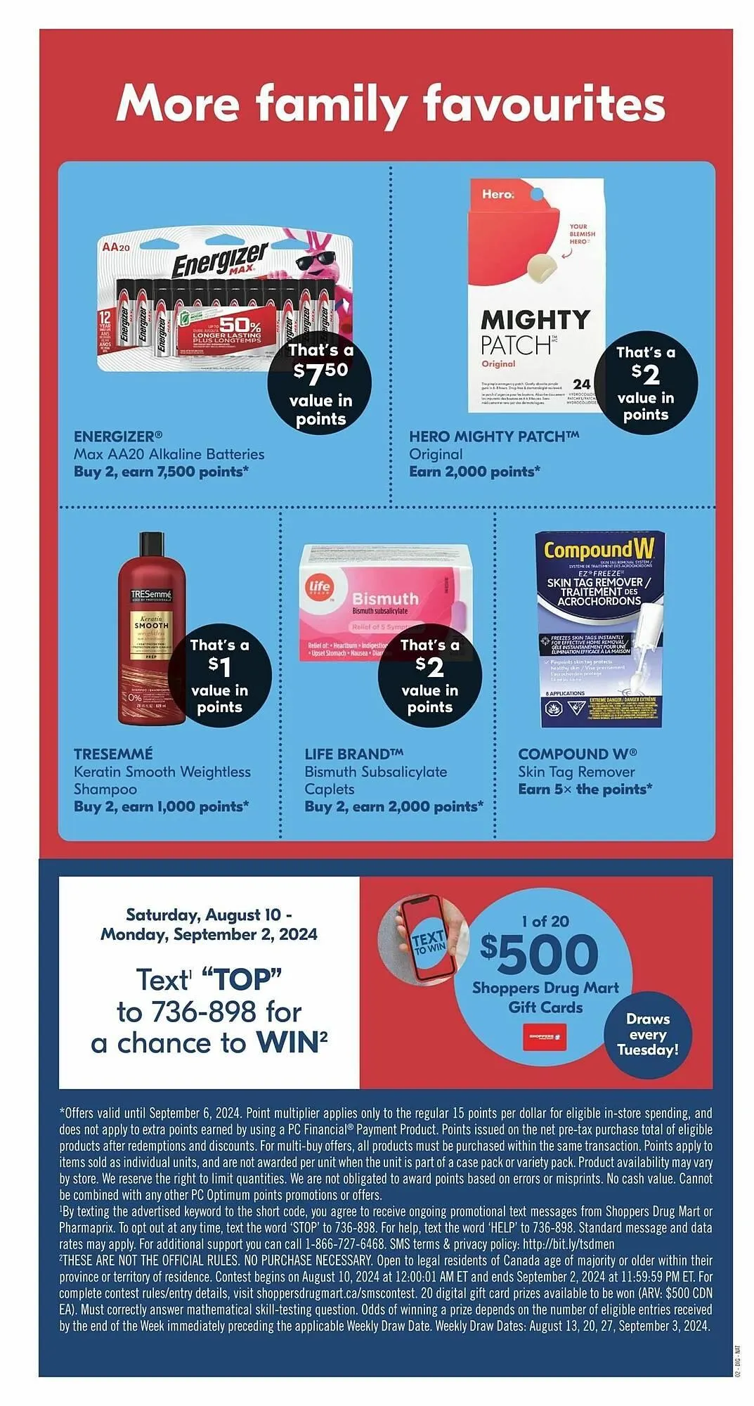 Shoppers Drug Mart flyer from August 22 to September 12 2024 - flyer page 27
