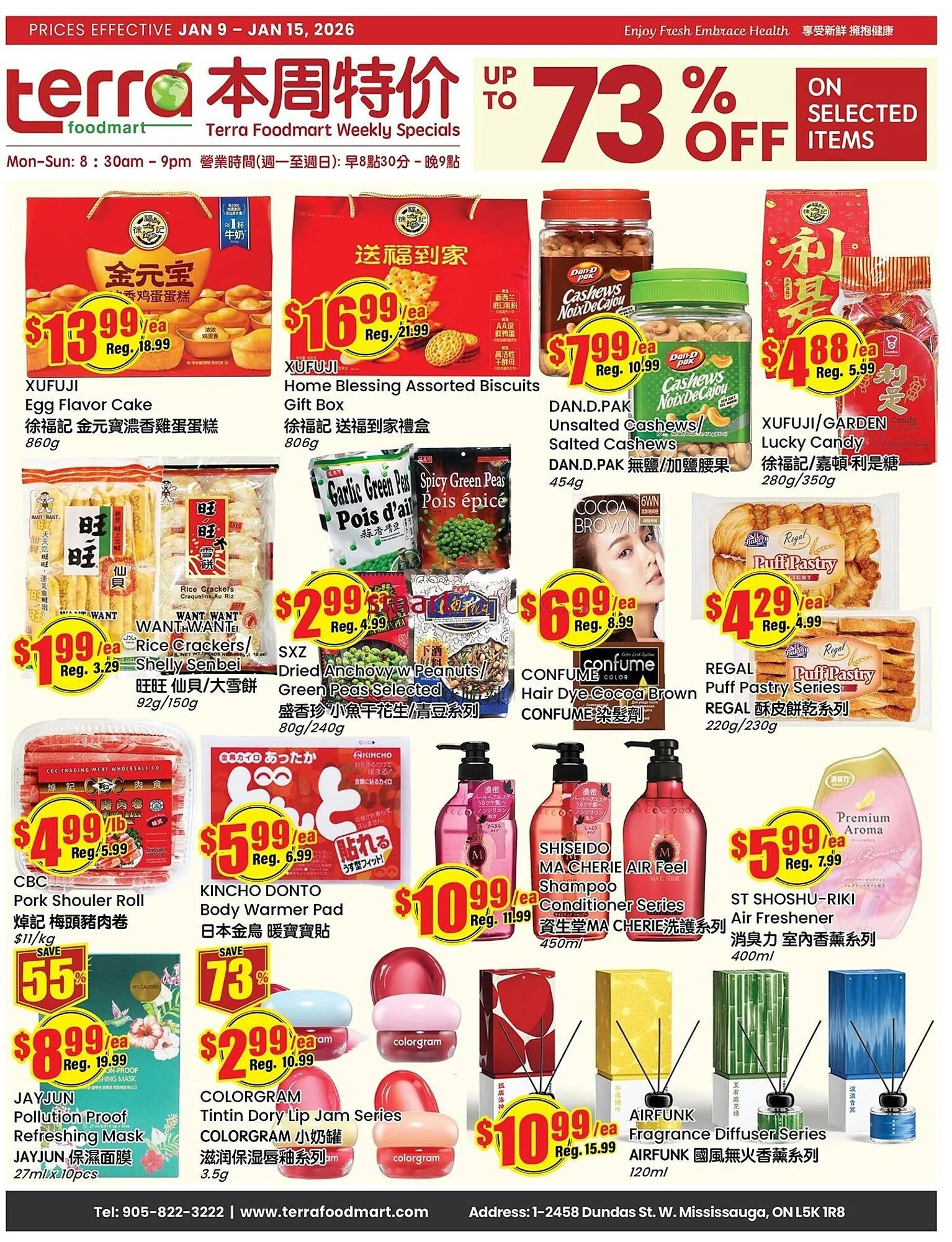 Terra Foodmart flyer from January 9 to January 15 2026 - flyer page 1