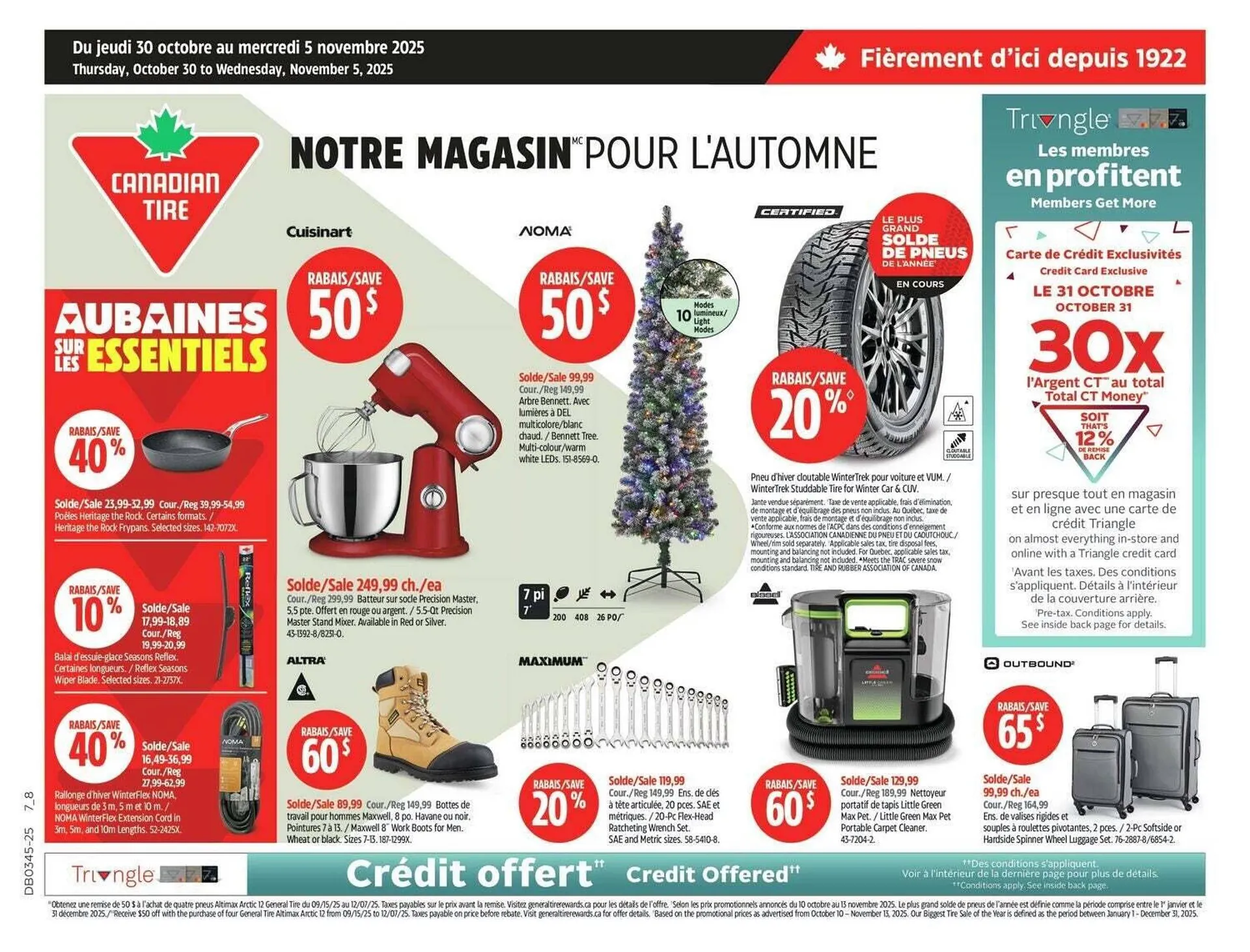 Canadian Tire flyer from October 30 to December 5 2025 - flyer page 3