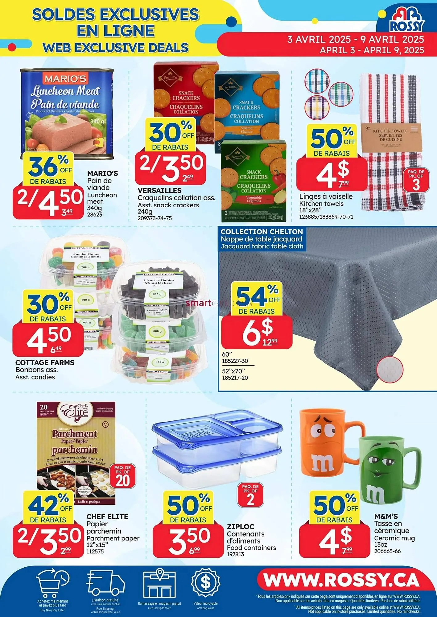 Rossy flyer from April 3 to April 9 2025 - flyer page 10