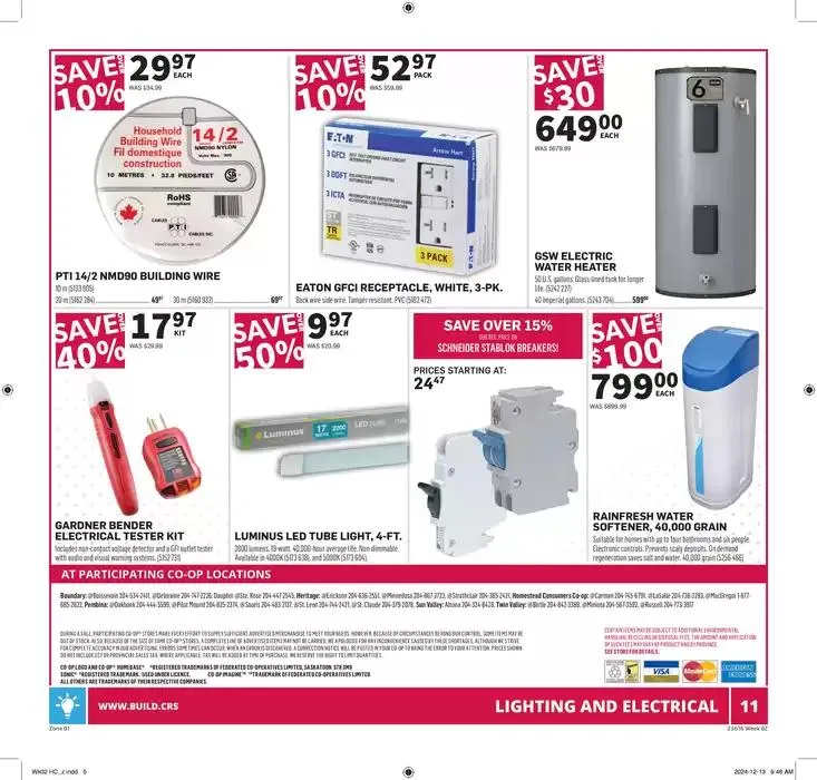 Our best offers for you from January 2 to January 15 2025 - flyer page 12