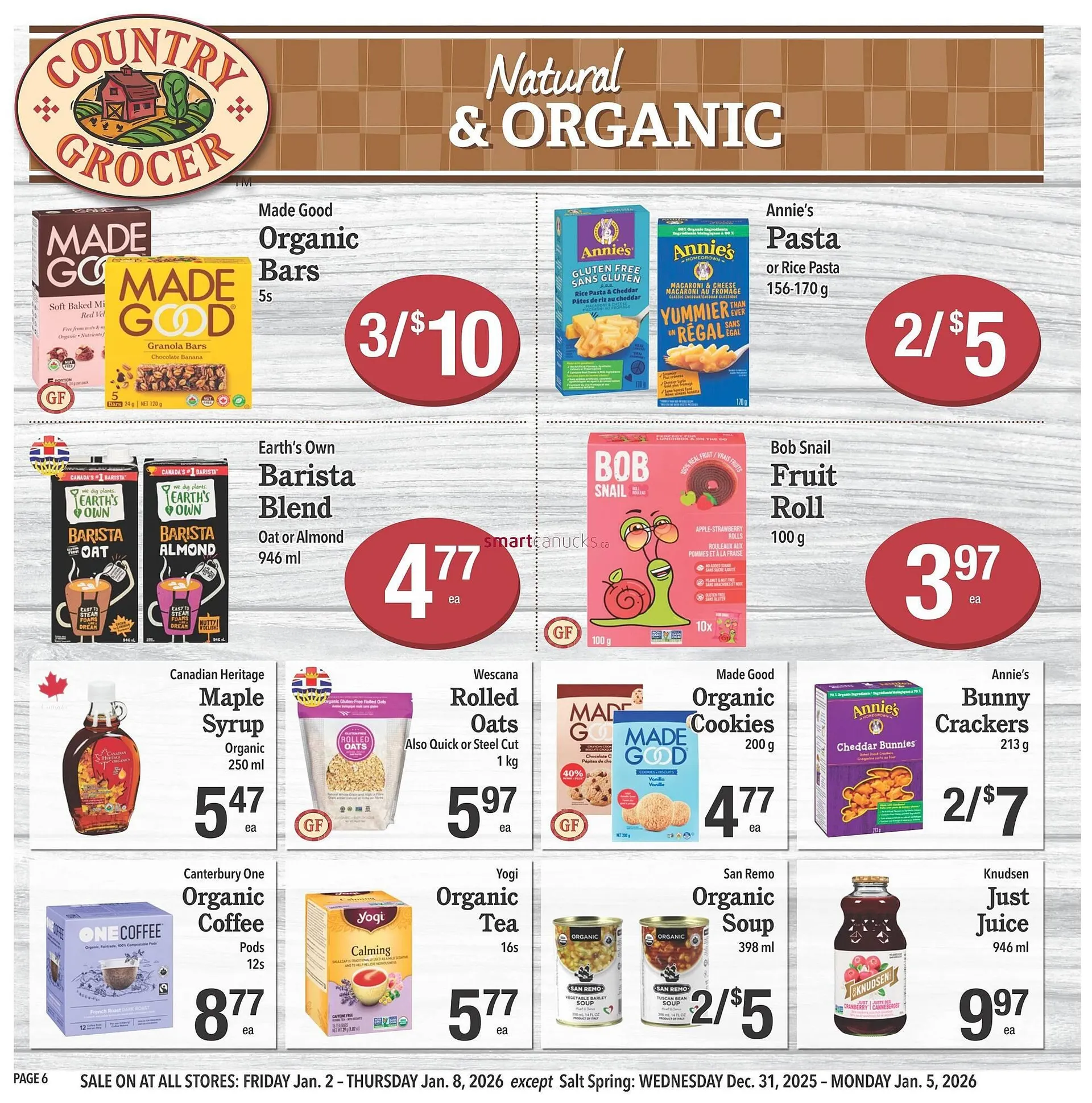 Country Grocer flyer from January 2 to January 8 2026 - flyer page 6