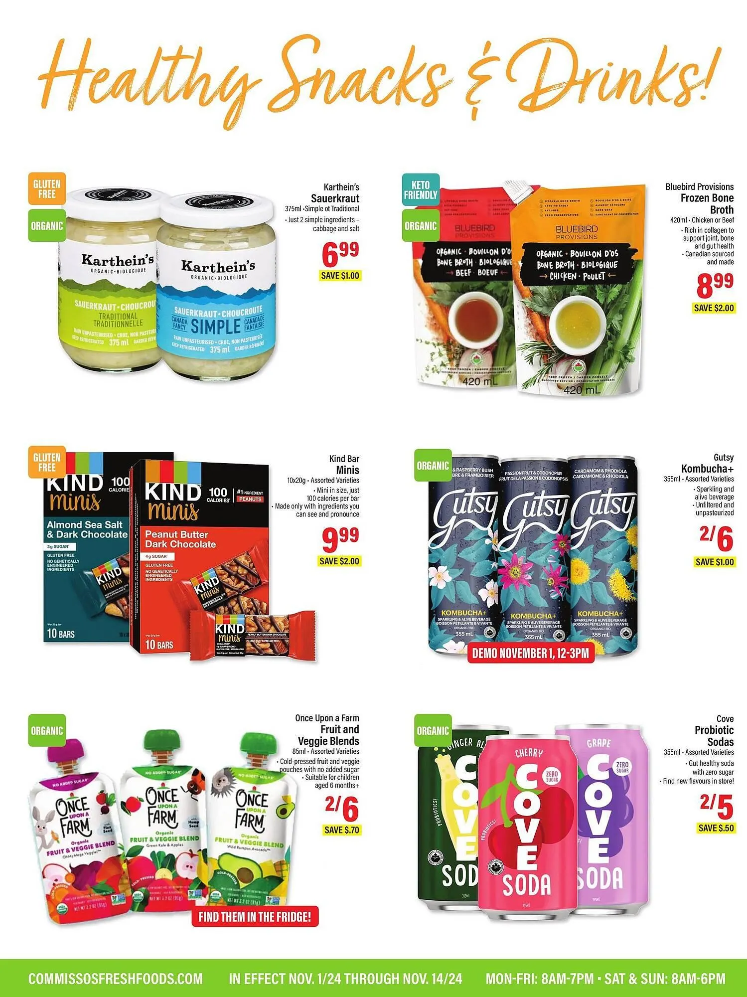 Commisso's Fresh Foods flyer from October 31 to November 6 2024 - flyer page 4