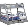 Gavin Twin/Full Bunk Bed with Storage