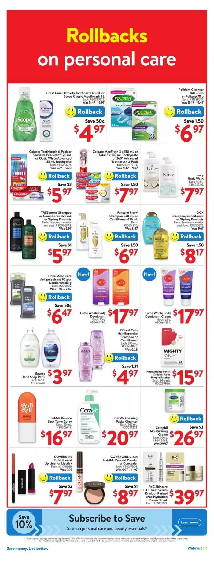 Walmart flyer from January 9 to January 15 2025 - flyer page 14