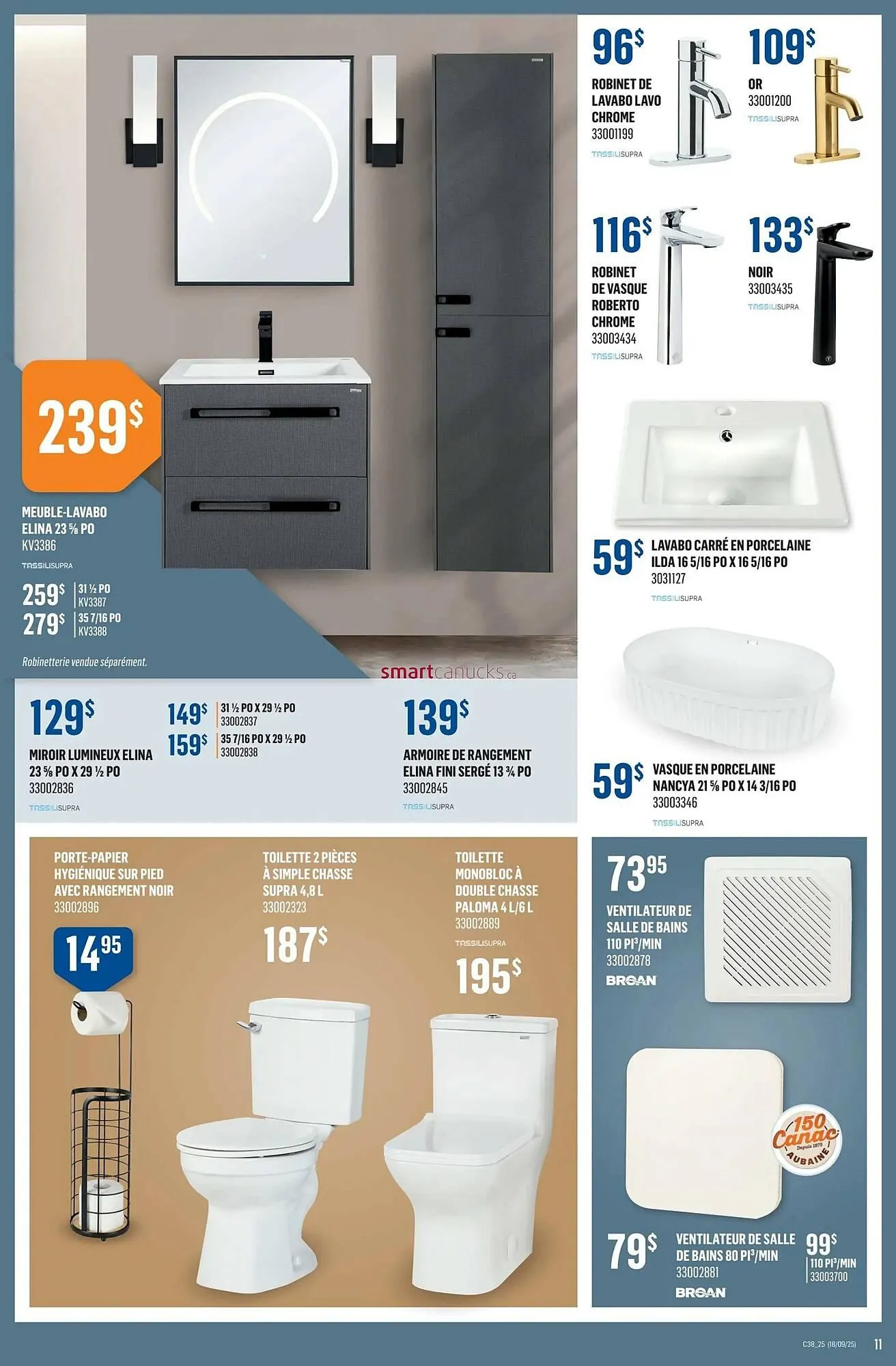 Canac flyer from September 18 to September 24 2025 - flyer page 11