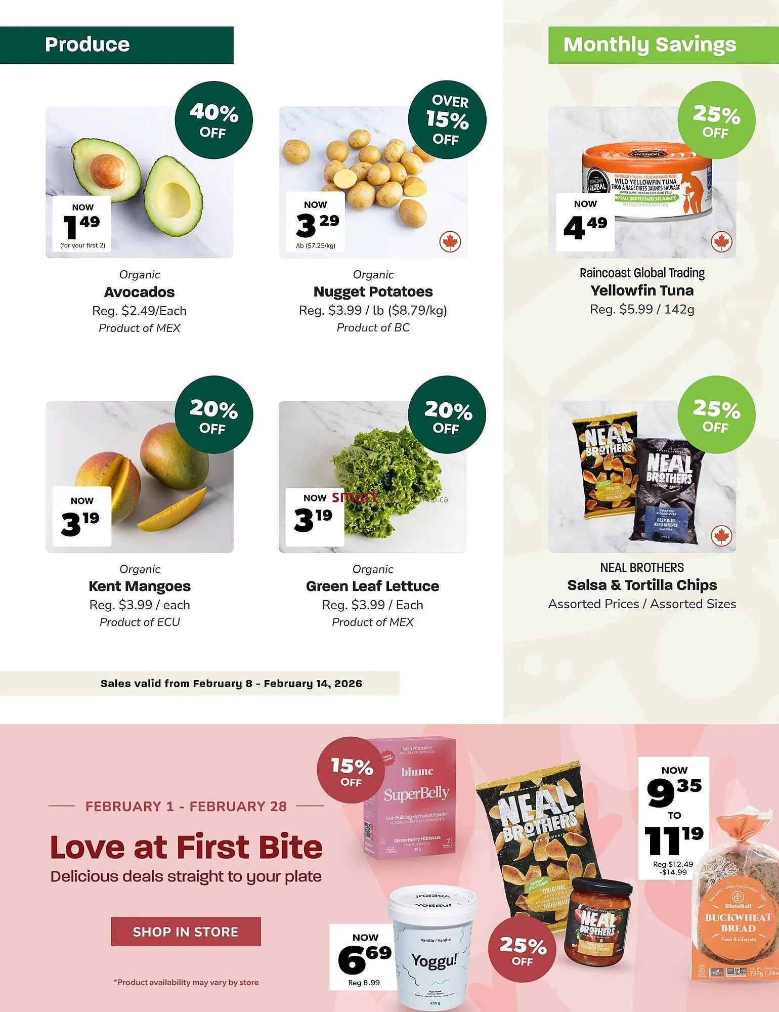 Blush Lane Organics flyer from February 8 to February 14 2026 - flyer page 2