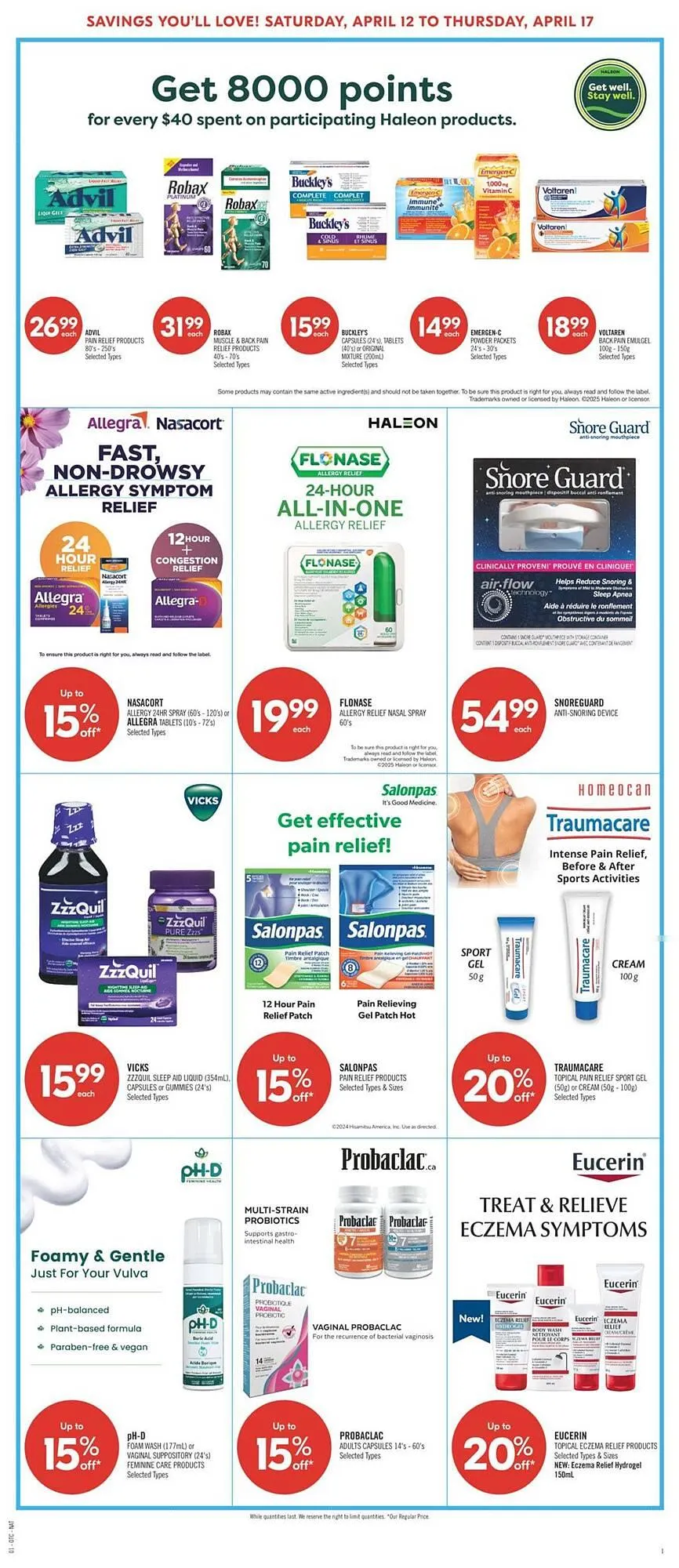 Shoppers Drug Mart flyer from April 10 to April 21 2025 - flyer page 17