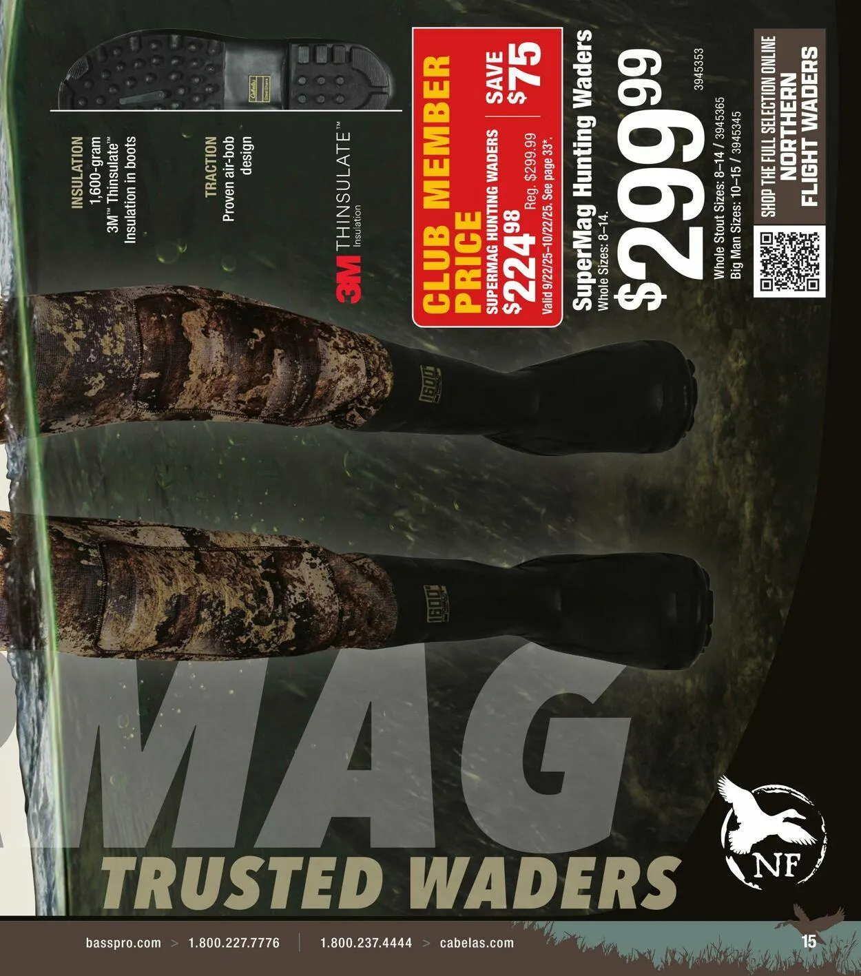 Bass Pro Current flyer from September 25 to October 9 2025 - flyer page 15