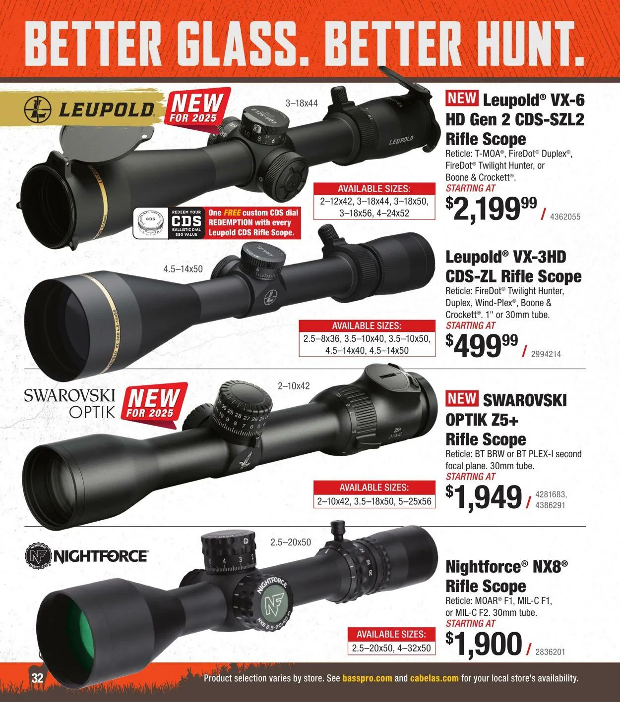 Bass Pro Current flyer from August 28 to September 11 2025 - flyer page 32