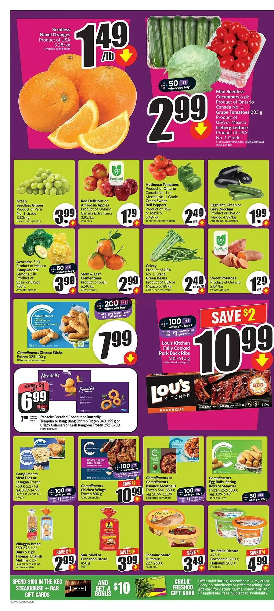 FreshCo flyer from December 19 to December 25 2024 - flyer page 2