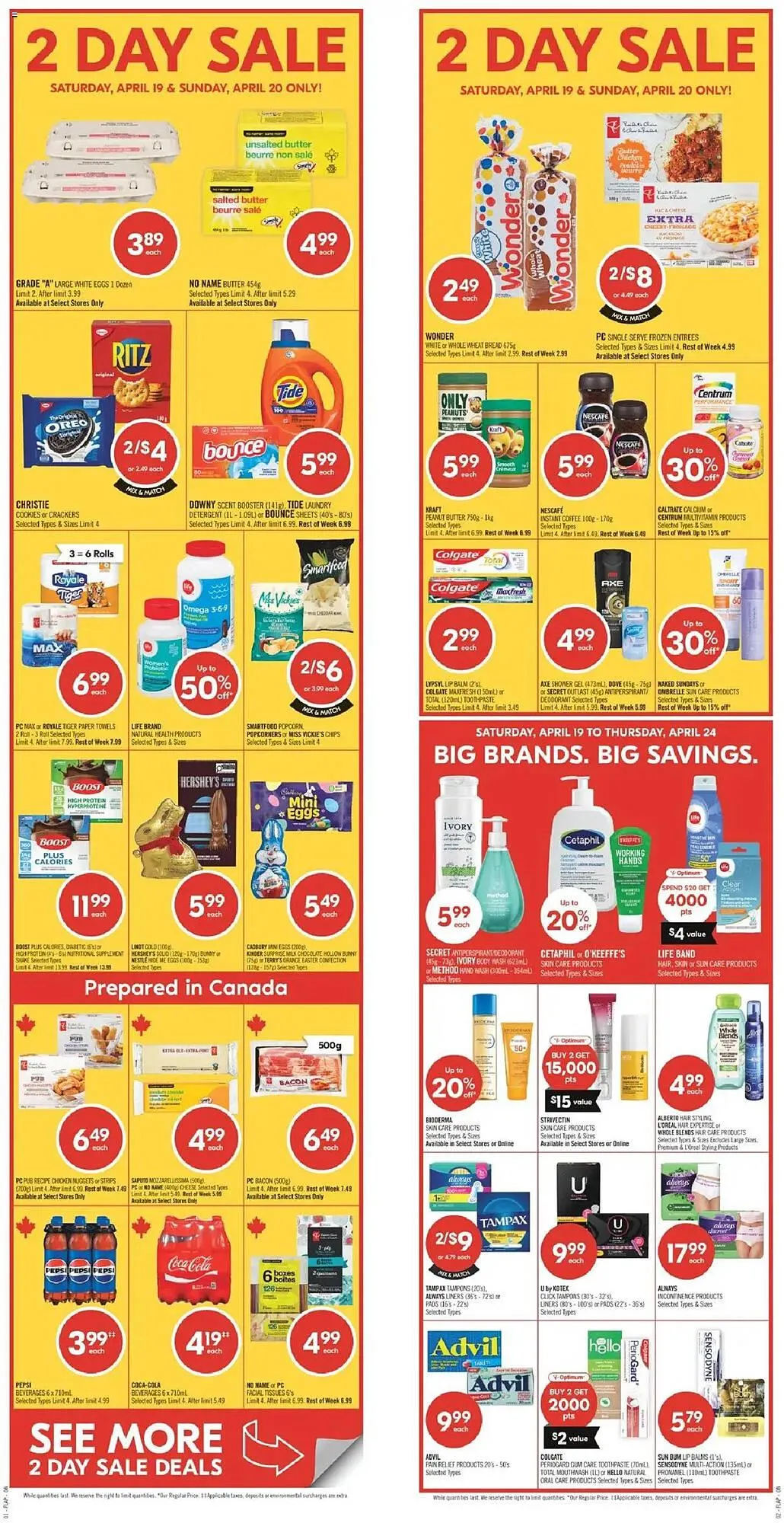 Shoppers Drug Mart flyer from April 19 to April 24 2025 - flyer page 2