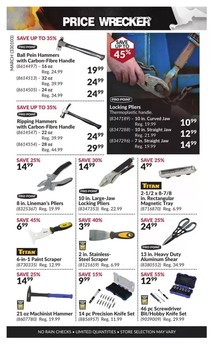 Price Wrecker from March 1 to March 31 2025 - flyer page 23