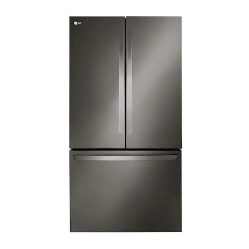 LG Réfrigérateur 27 pi3 36 po Inox Noir Portes françaises - LRFLC2706D