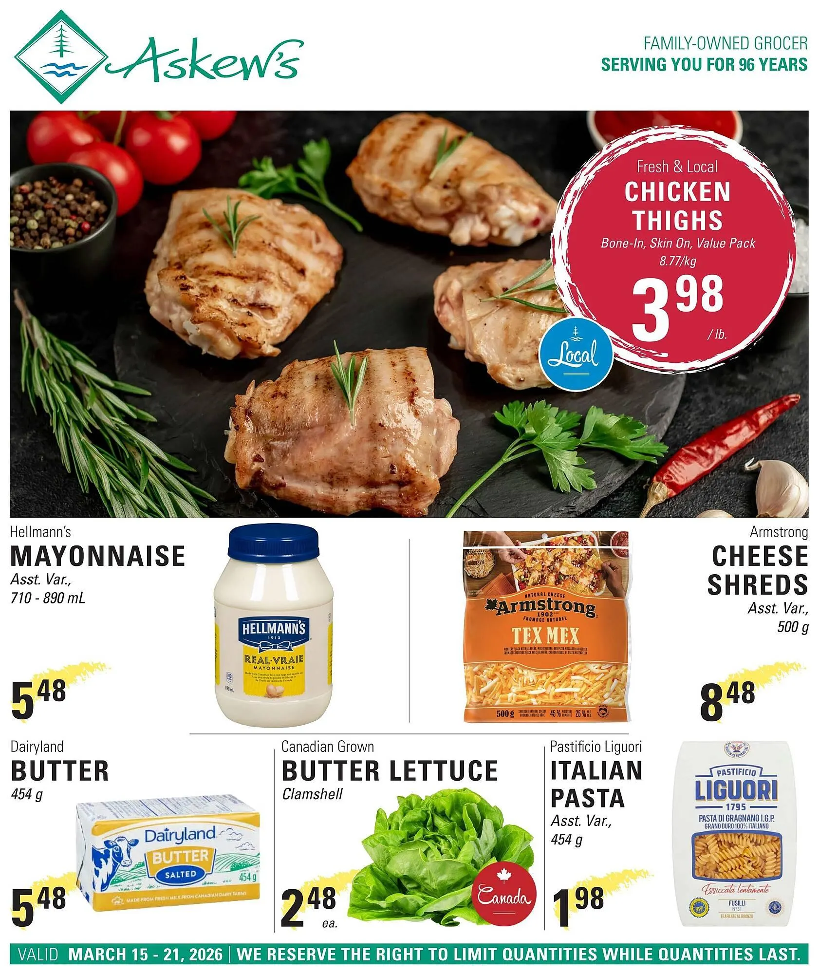 Askews Foods flyer - 1