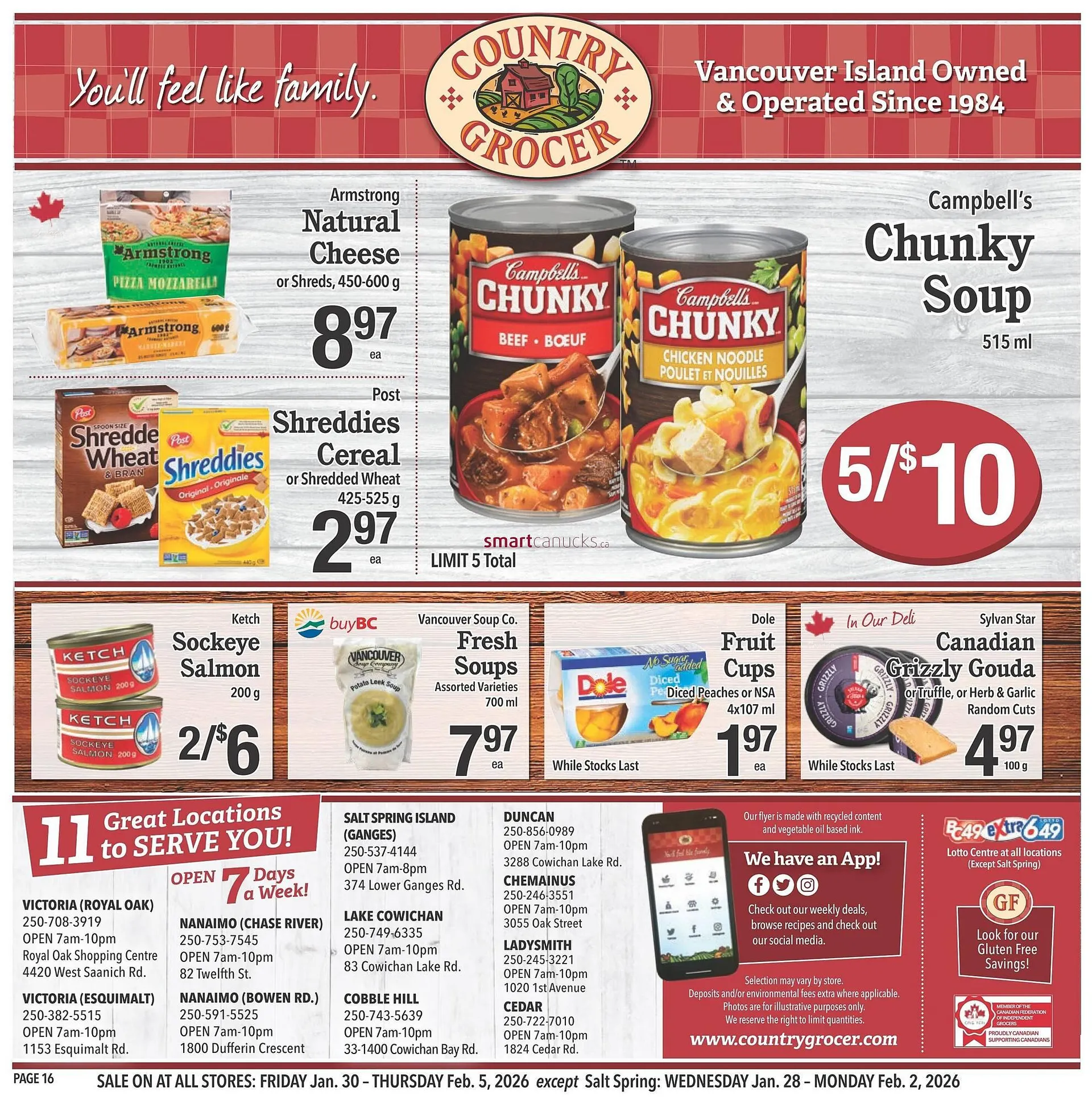 Country Grocer flyer from January 30 to February 5 2026 - flyer page 16