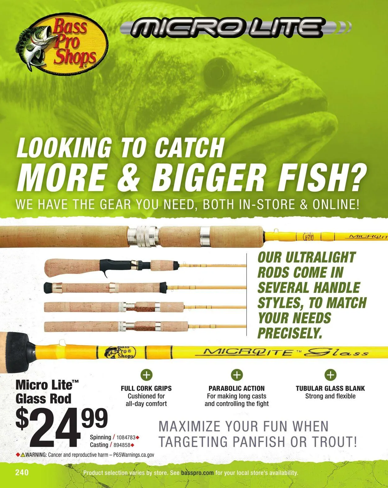 Bass Pro Current flyer from April 7 to April 21 2025 - flyer page 240
