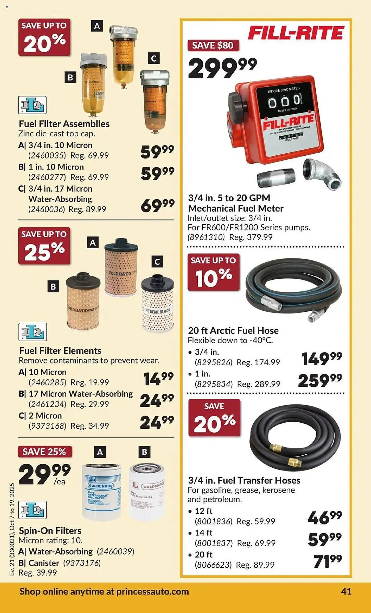 Princess Auto flyer from October 7 to October 20 2025 - flyer page 47
