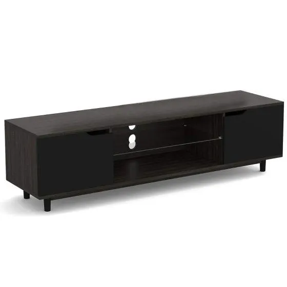Meuble de salon gris foncé