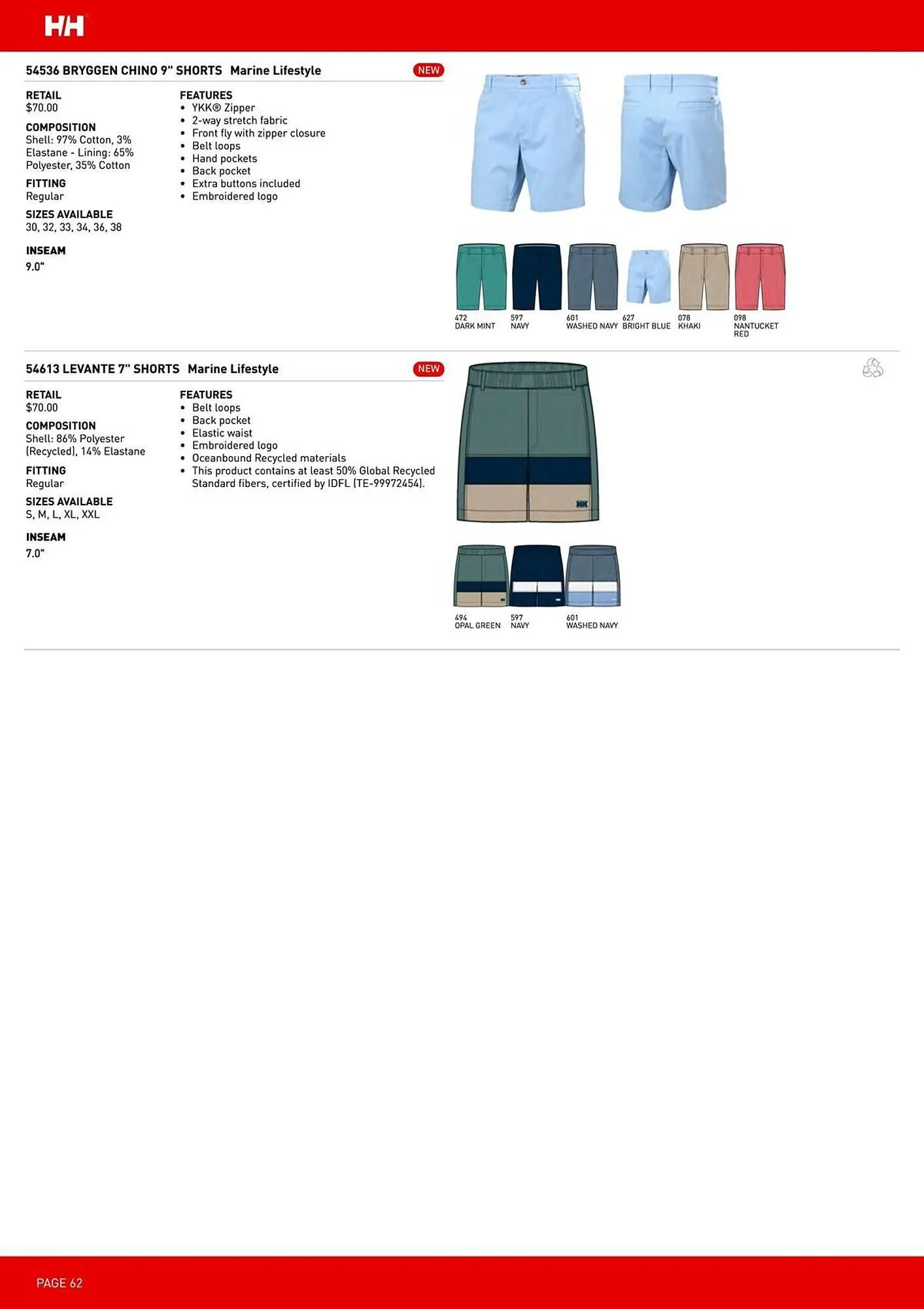 Helly Hansen flyer from March 12 to May 31 2026 - flyer page 62