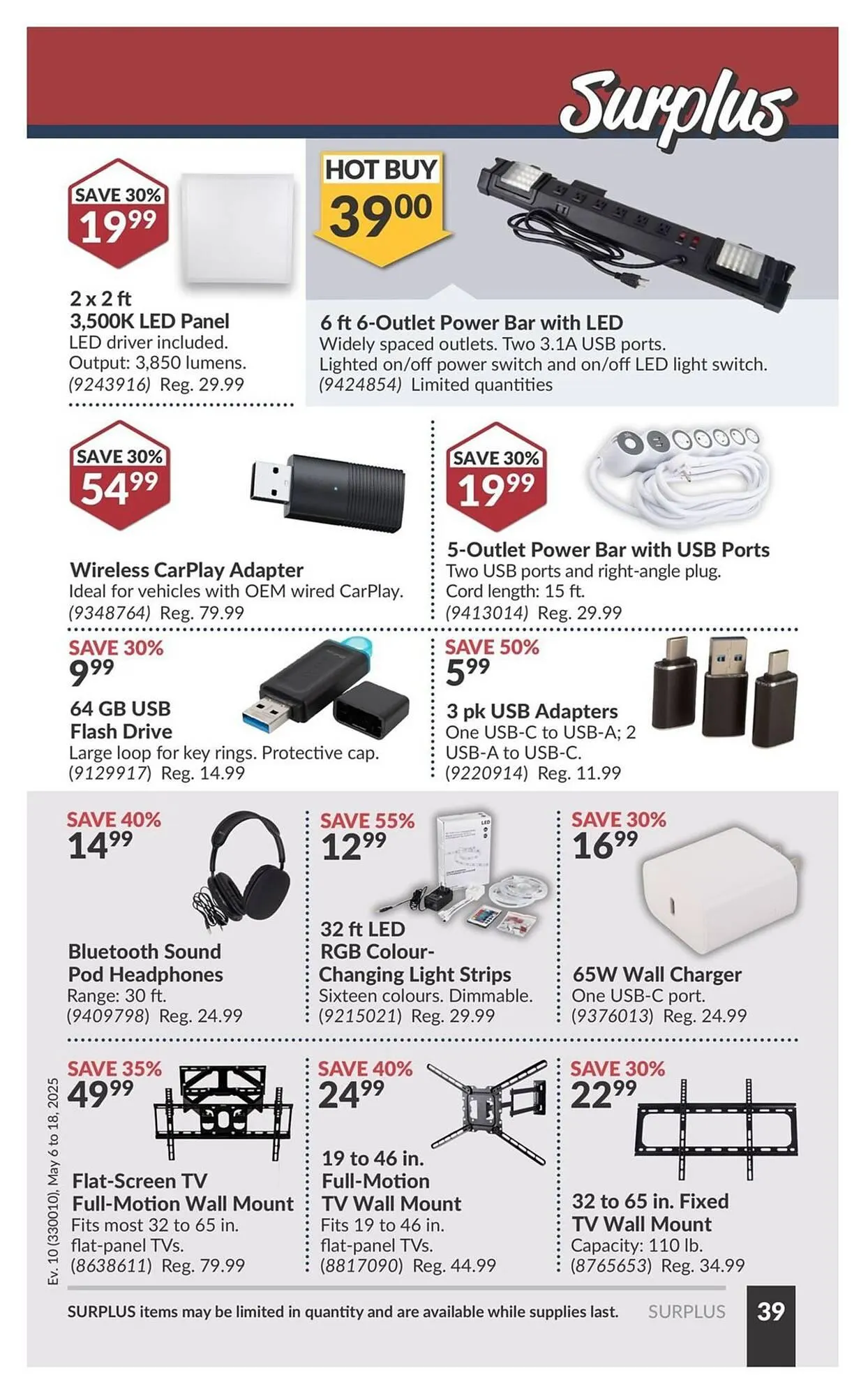 Princess Auto flyer from May 6 to May 18 2025 - flyer page 44