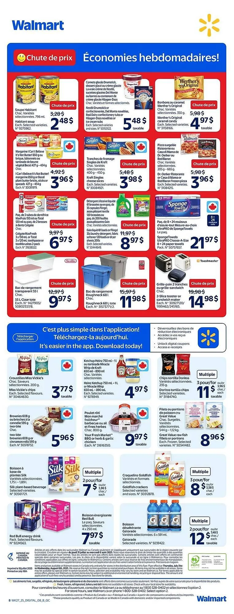 Walmart flyer from July 31 to August 6 2025 - flyer page 2