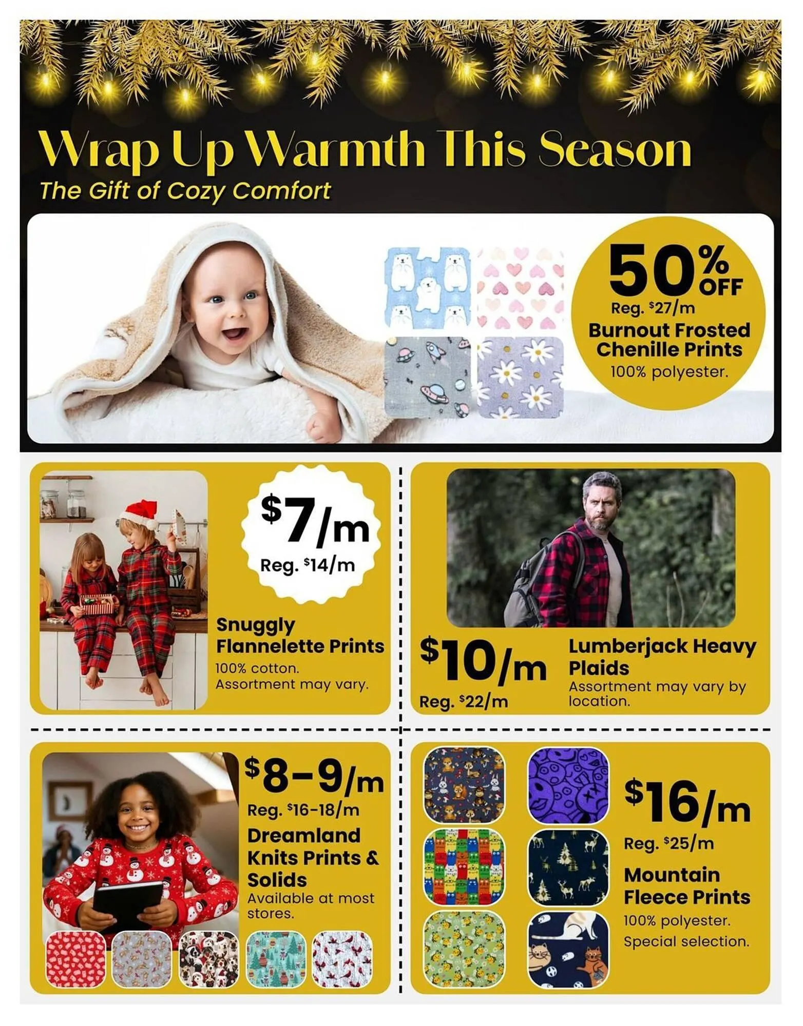 Fabricland flyer from November 1 to November 30 2025 - flyer page 7