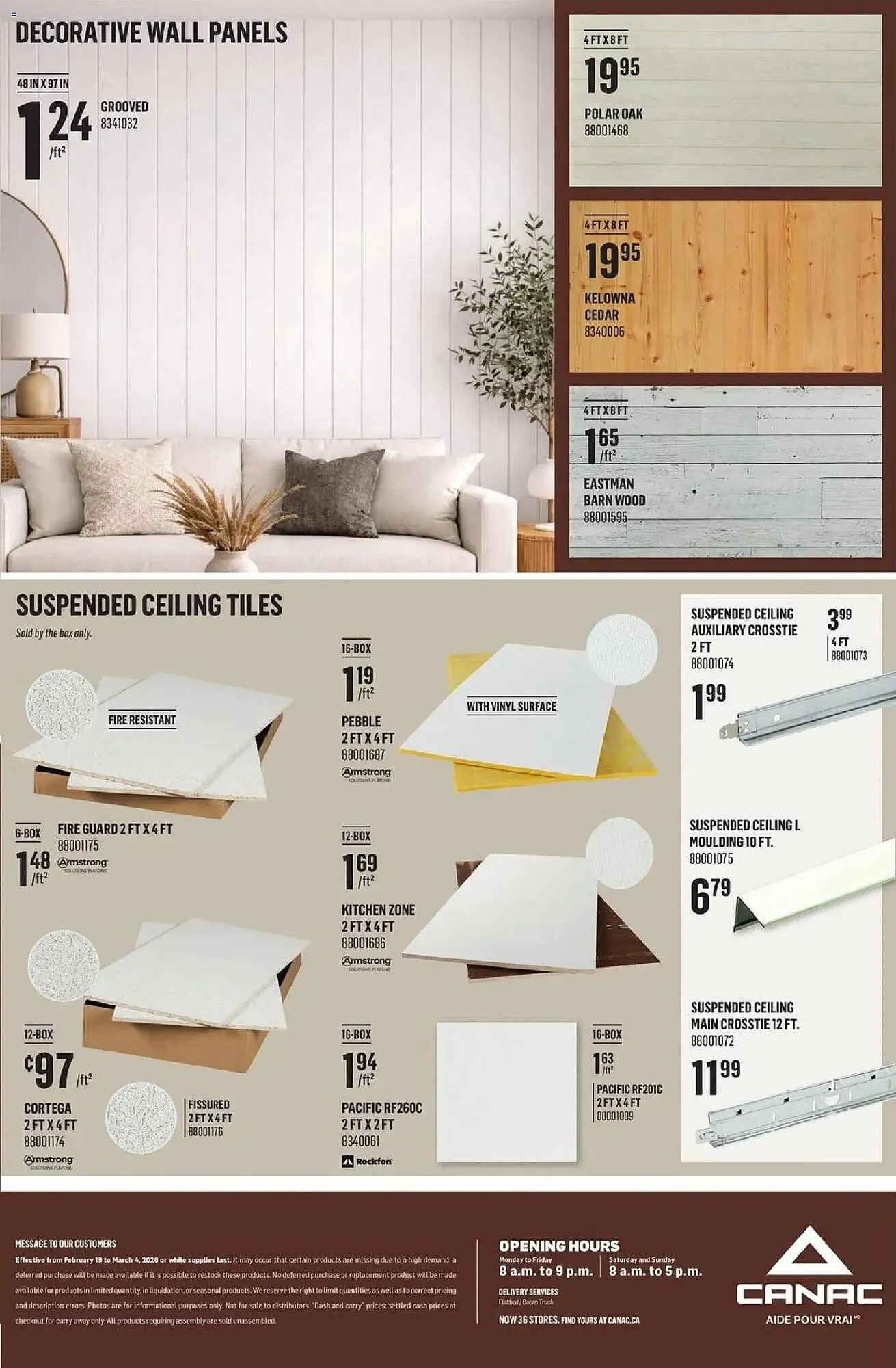 Canac flyer from February 19 to March 4 2026 - flyer page 12