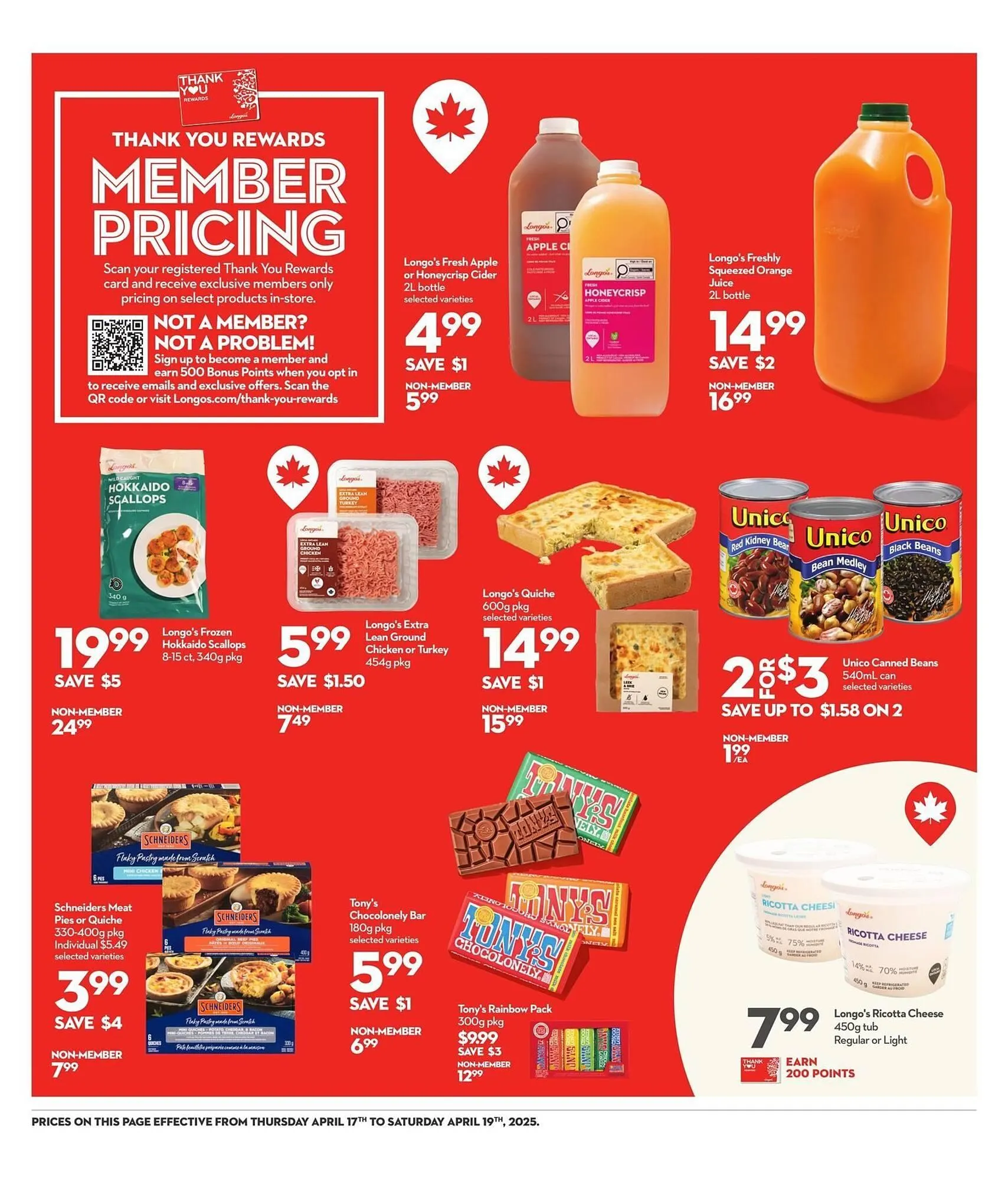 Longo's flyer from April 17 to April 19 2025 - flyer page 4