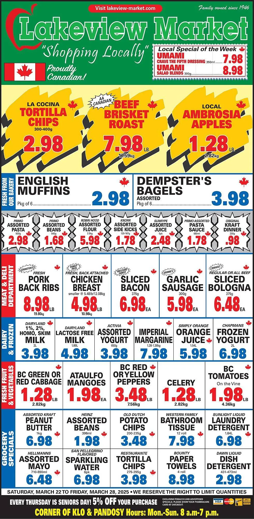 Lakeview Market flyer - 1