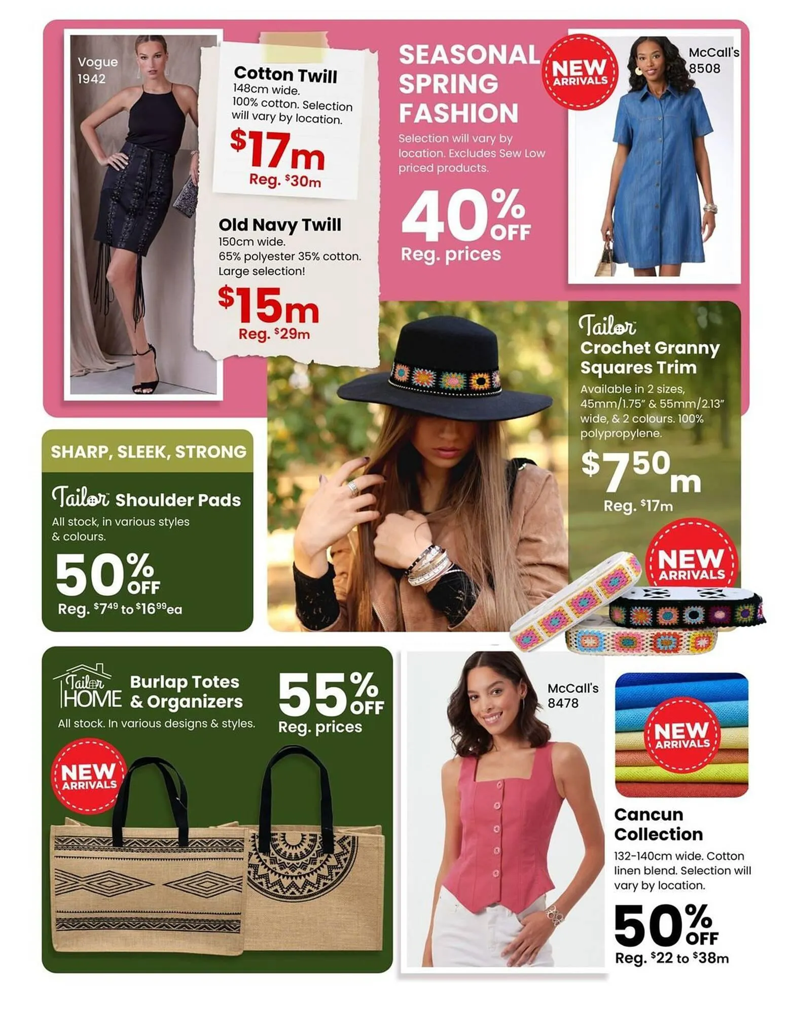 Fabricland flyer from April 2 to April 8 2025 - flyer page 6