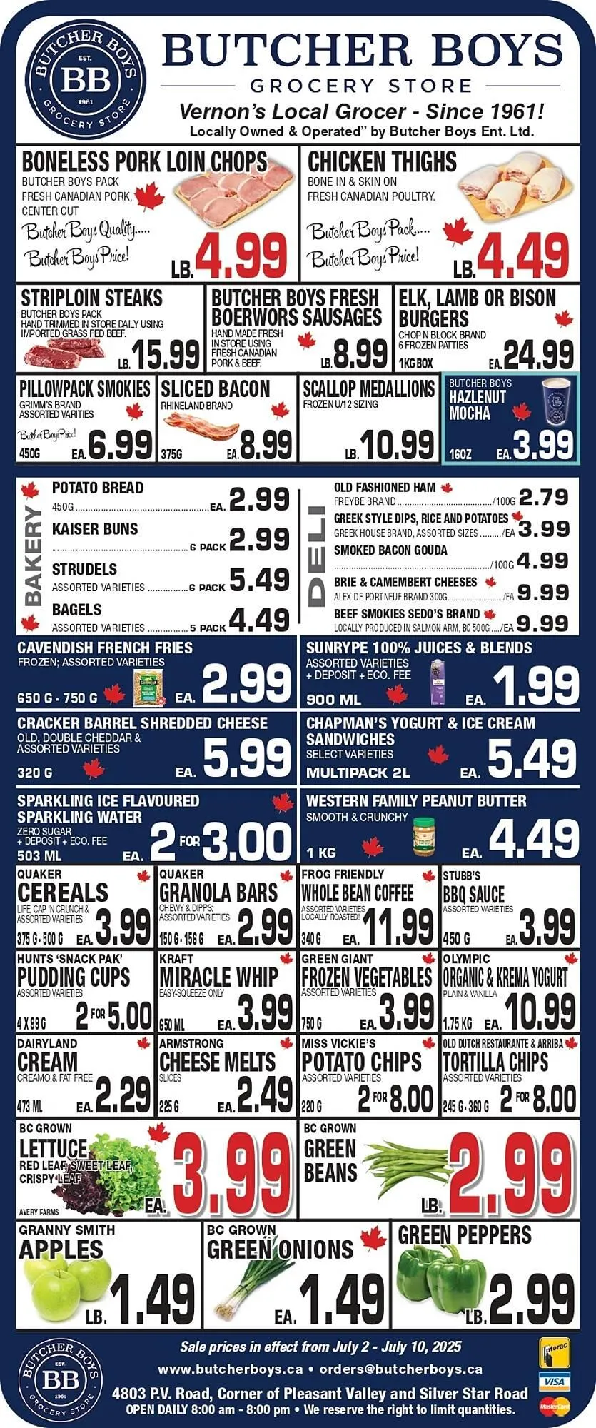 Butcher Boys flyer - 1