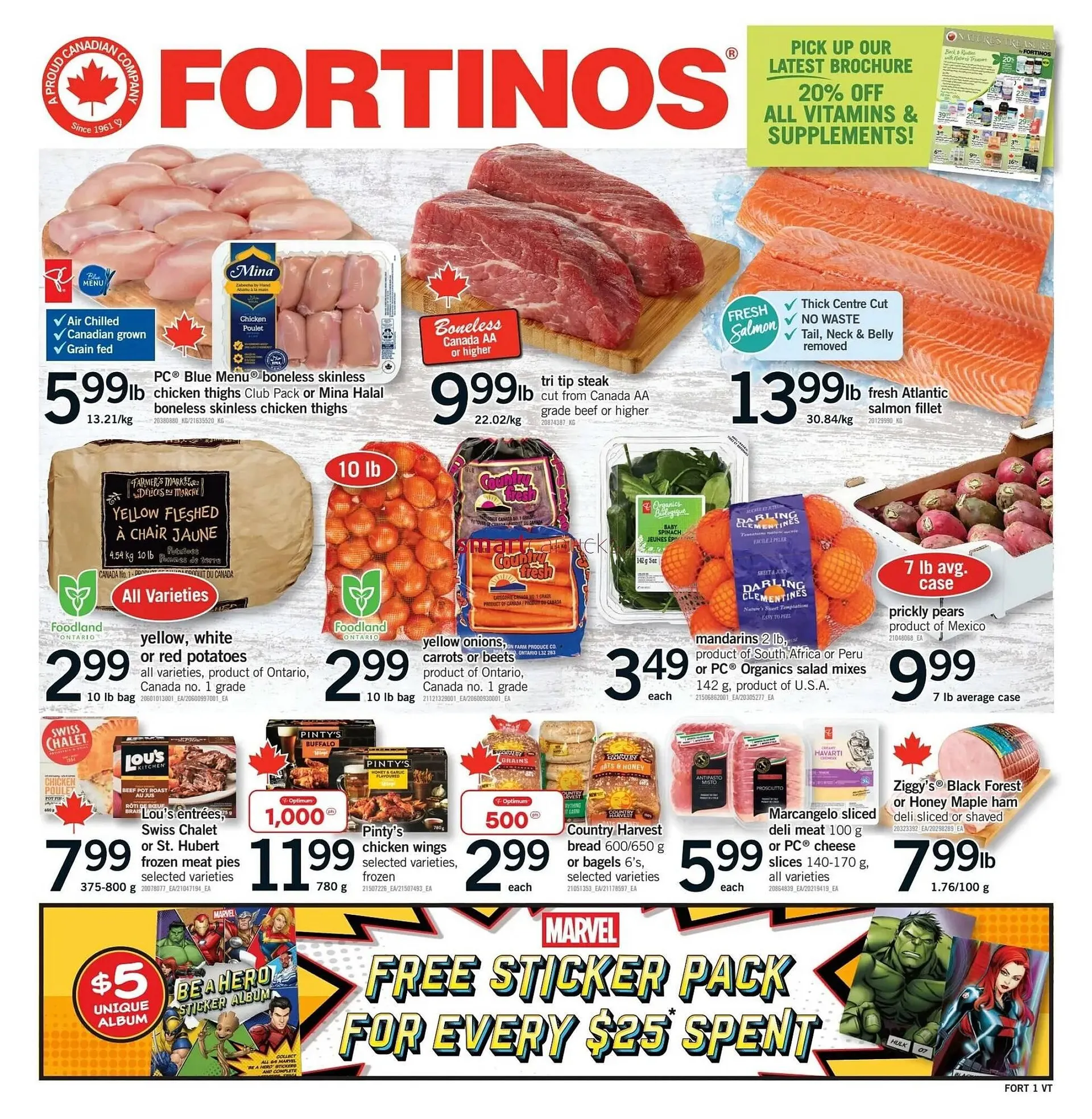 Fortinos flyer from September 5 to September 11 2025 - flyer page 1