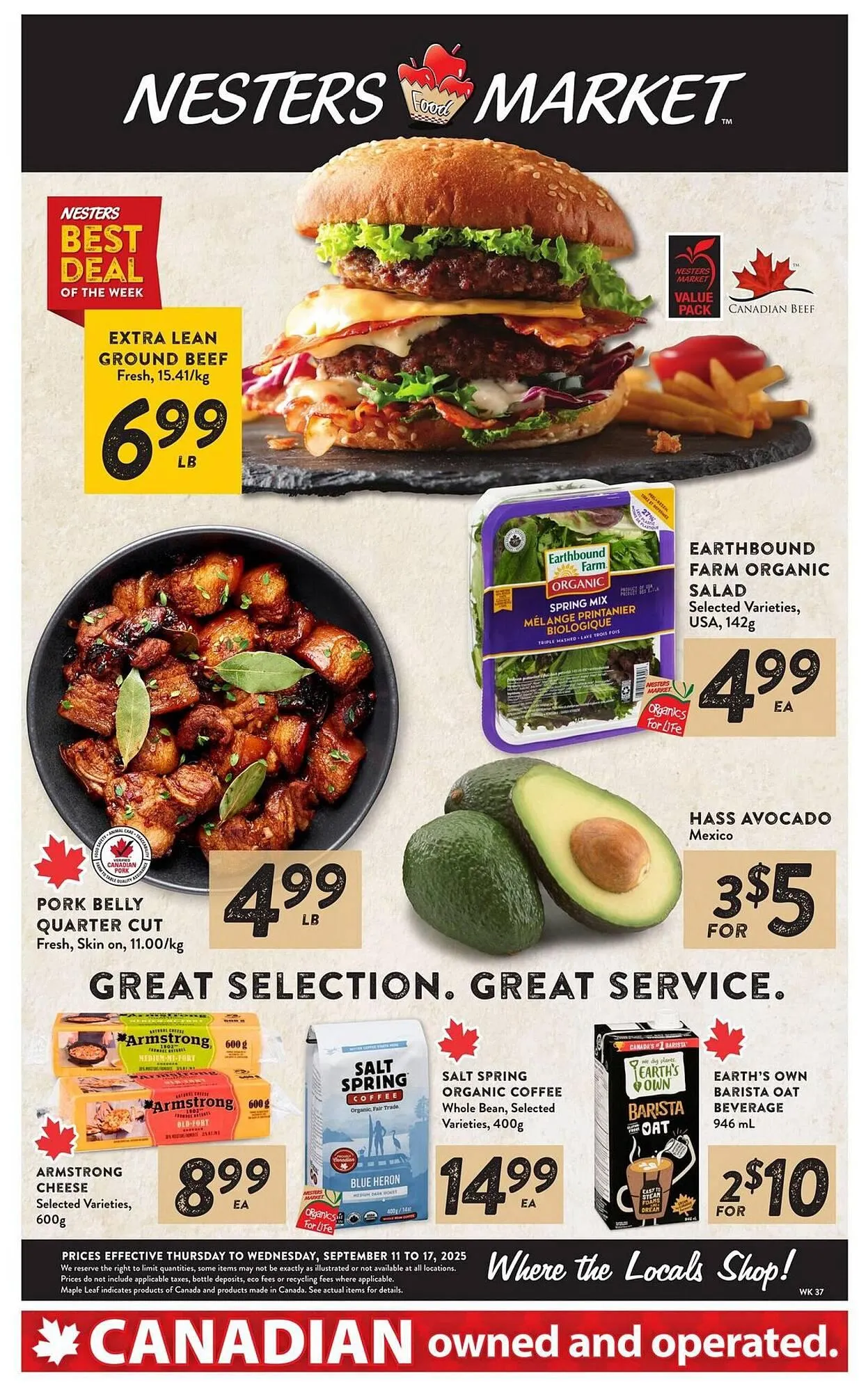 Nesters Market flyer from September 11 to September 17 2025 - flyer page 1