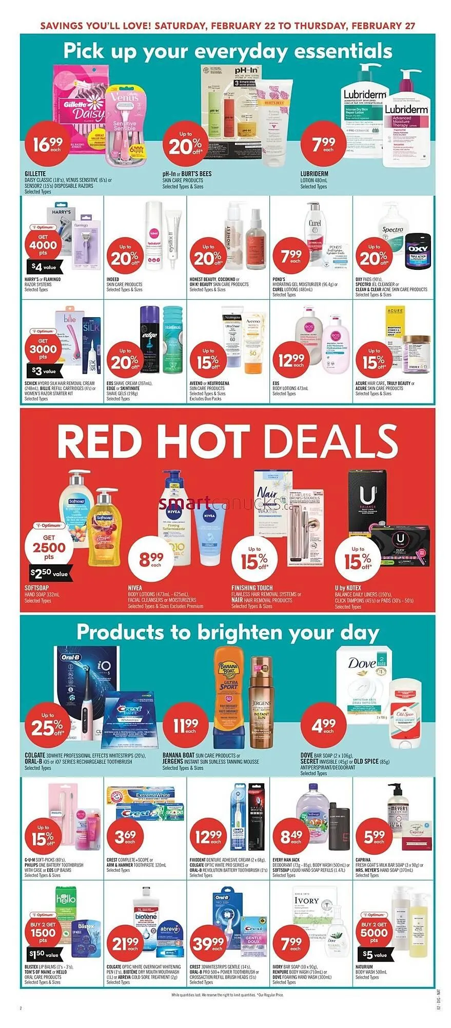 Shoppers Drug Mart flyer from February 22 to February 27 2025 - flyer page 10