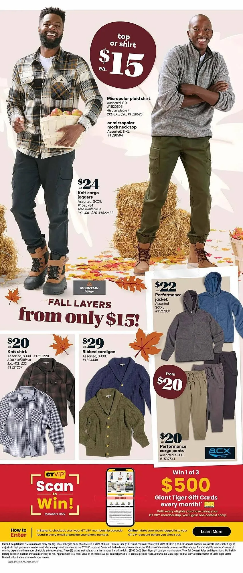 Giant Tiger flyer from October 7 to October 9 2025 - flyer page 9