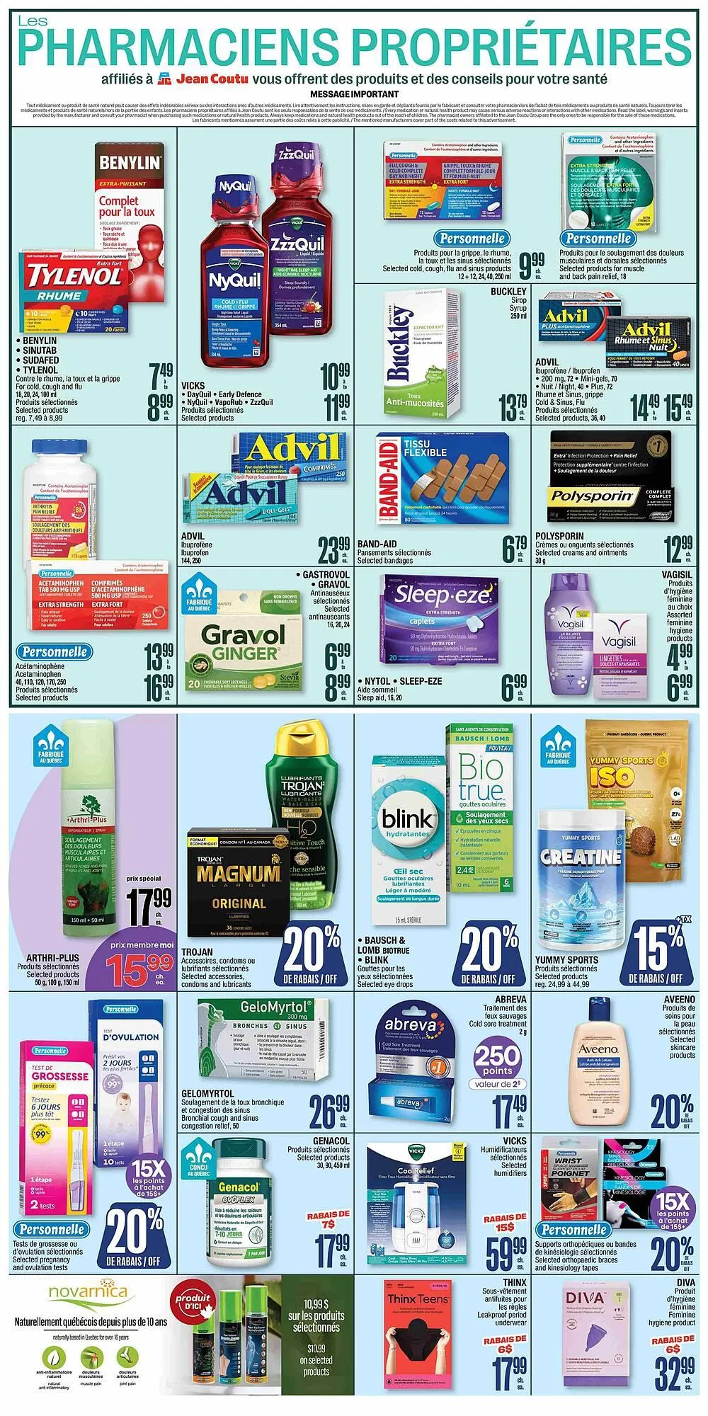Jean Coutu flyer from January 8 to January 14 2026 - flyer page 4