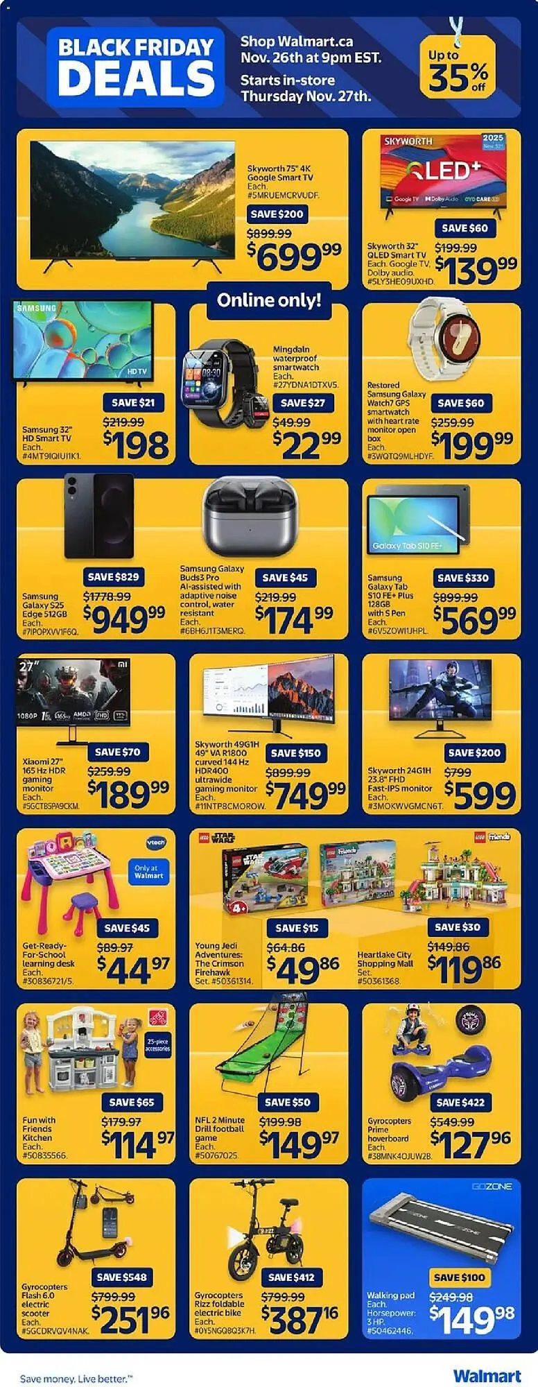 Walmart flyer from November 26 to December 2 2025 - flyer page 8