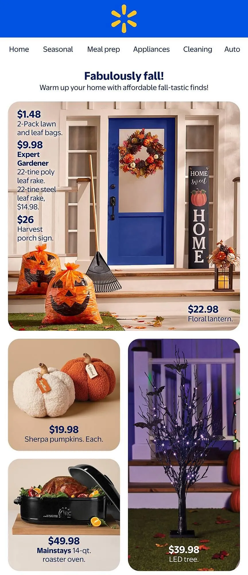 Walmart flyer from October 9 to October 23 2025 - flyer page 1