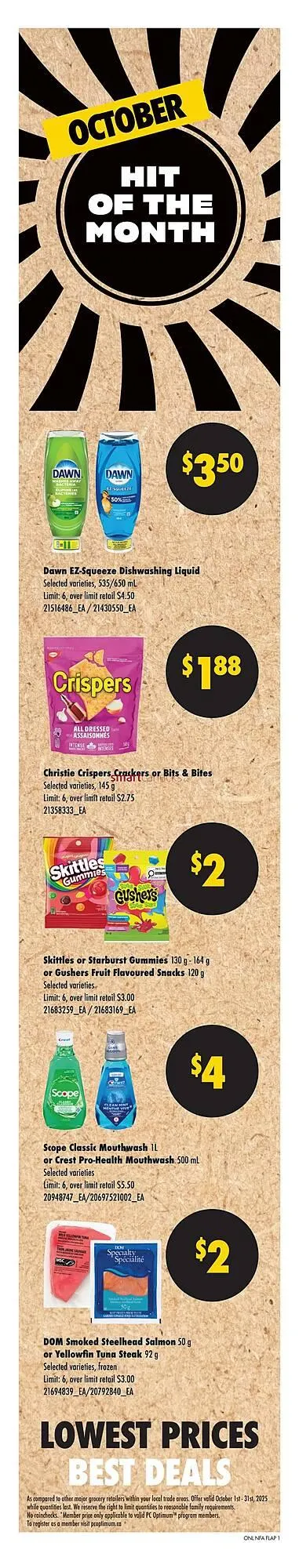 No Frills flyer from October 2 to October 8 2025 - flyer page 6