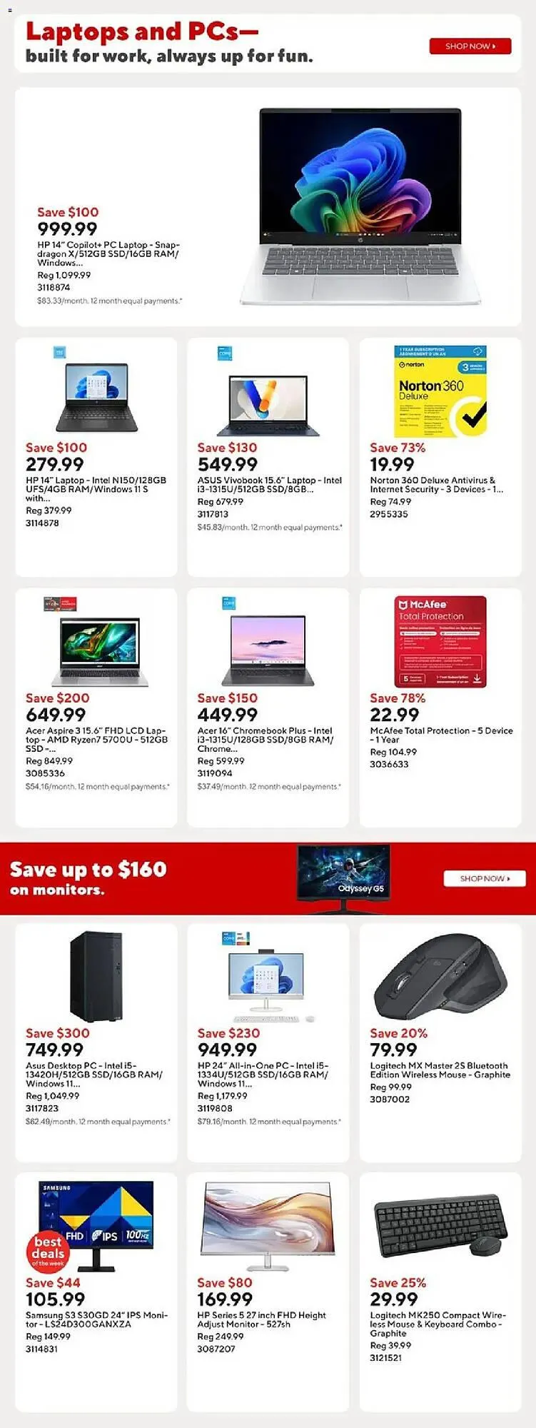 Staples flyer from October 10 to October 13 2025 - flyer page 5