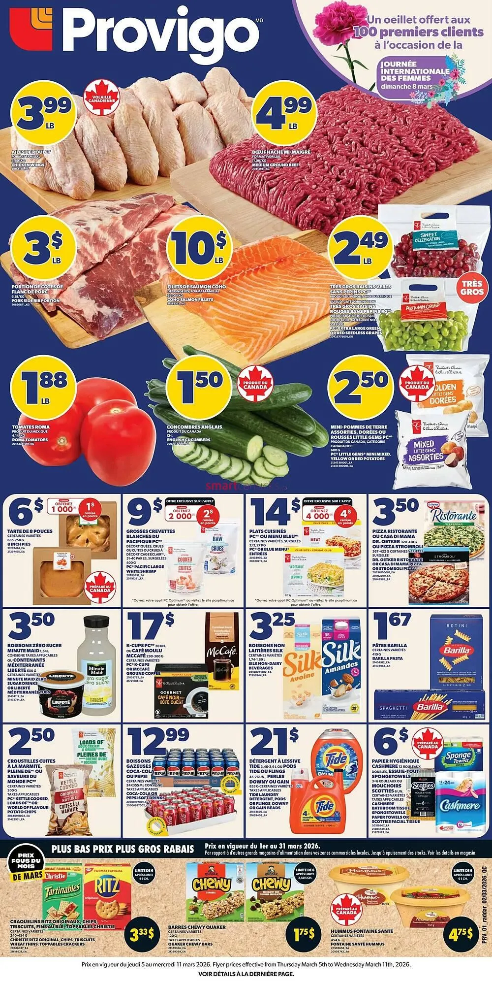 Provigo flyer from March 5 to March 11 2026 - flyer page 1